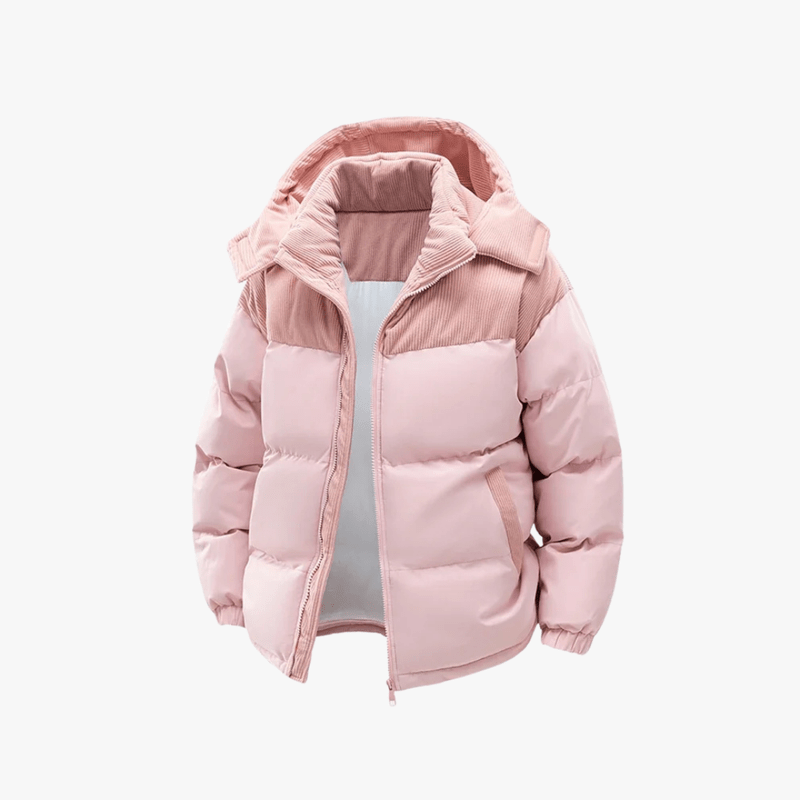 Casual heren all-season puffer jacket met capuchon