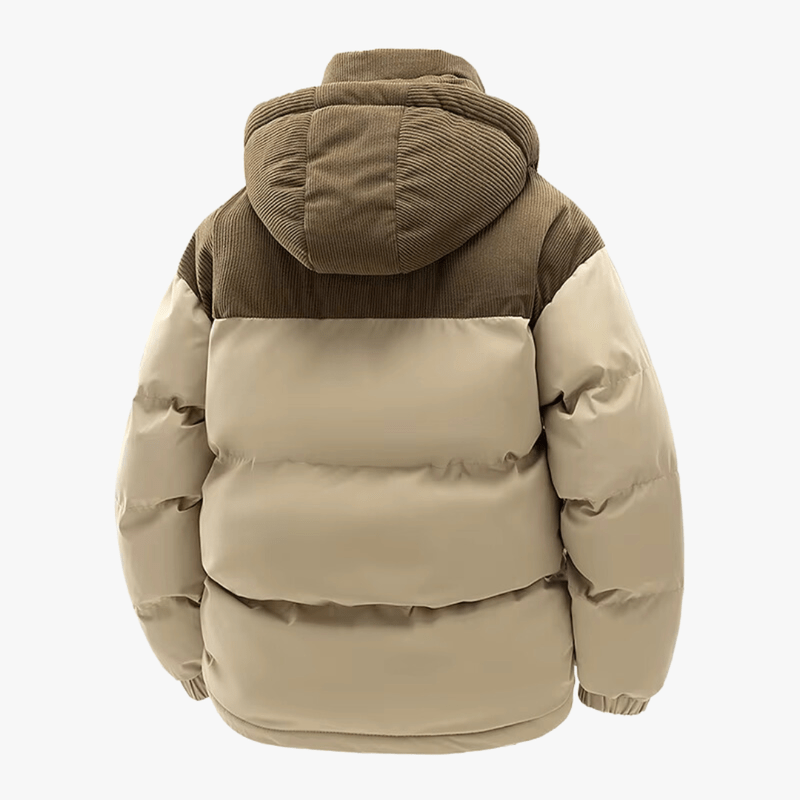 Casual heren all-season puffer jacket met capuchon