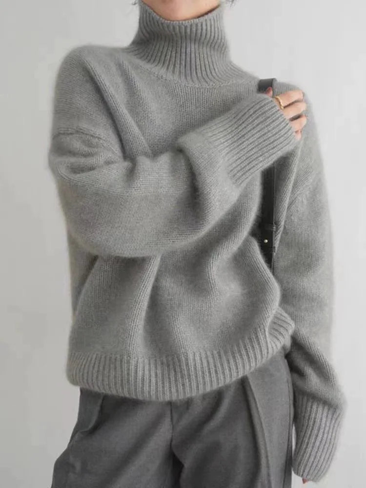 Knitted coltrui voor dames – oversized fit