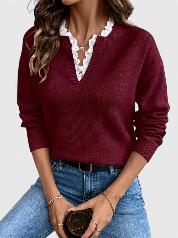 Elegante Dames knitted trui – Tijdloze Stijl & Comfort voor Elk Seizoen