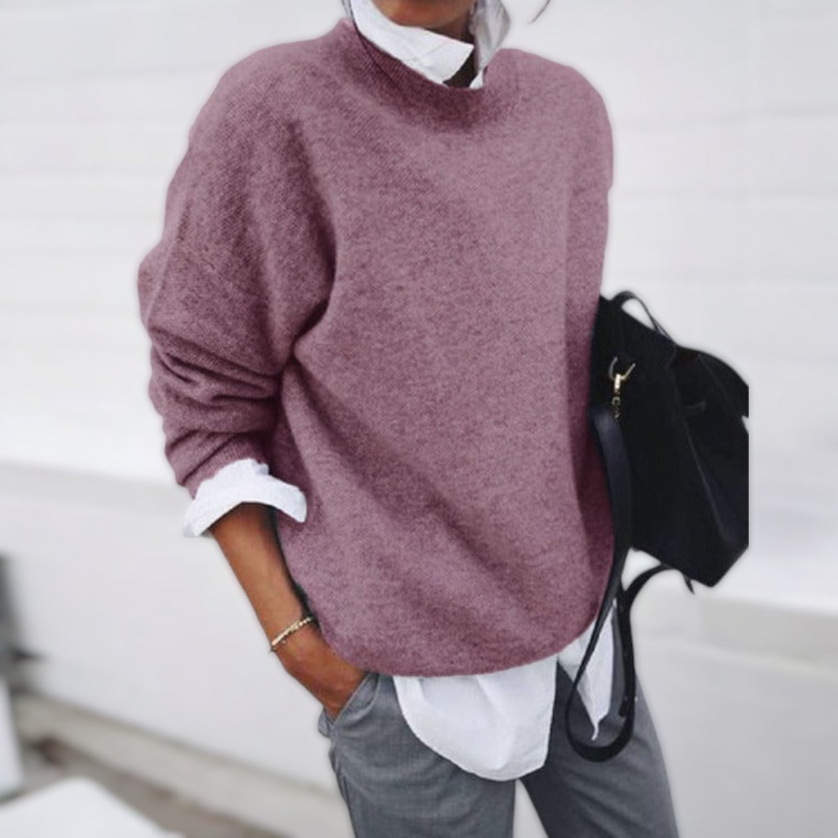 Dames Knitted Sweater– tijdloze warmte voor de winter