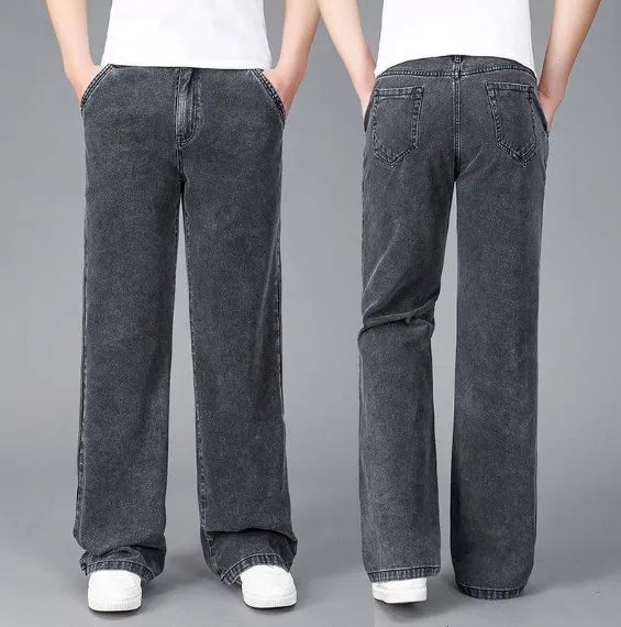 Heren spijkerbroek met uitlopende pijp – Comfort fit – Vintage geïnspireerd