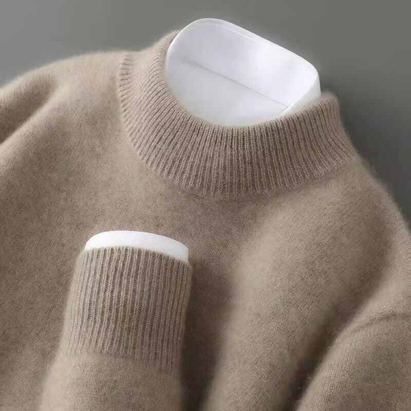 Klassieke Knitted Sweater met Comfortabele Pasvorm