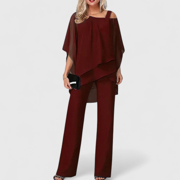 Tweedelige dames set van zachte stof