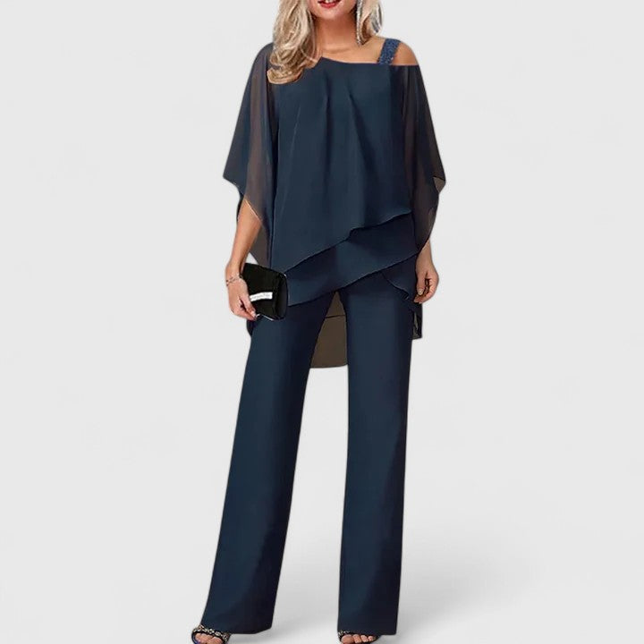 Tweedelige dames set van zachte stof