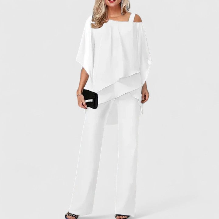Tweedelige dames set van zachte stof