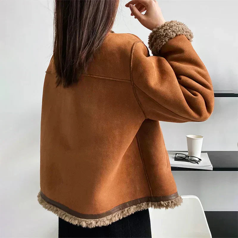 Shearling Jas voor Dames – Warme & Elegante Stijl voor de Winter