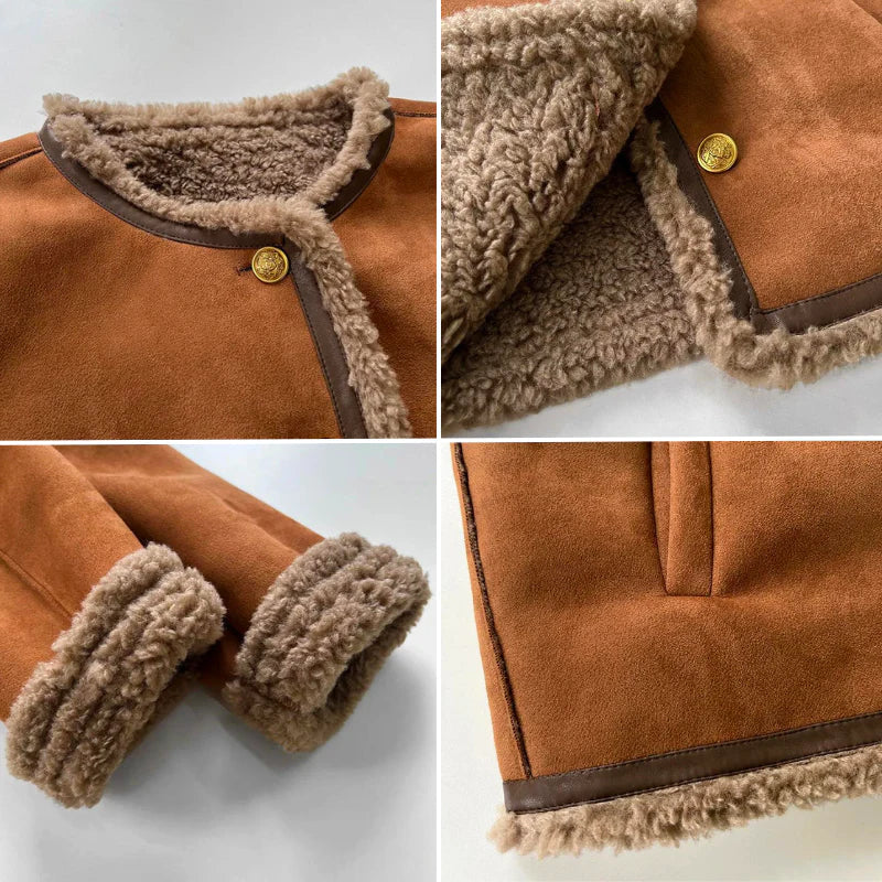 Shearling Jas voor Dames – Warme & Elegante Stijl voor de Winter